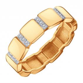 Золотое кольцо Karatov Т14201Д172 с фианитом Т14201Д172 фото