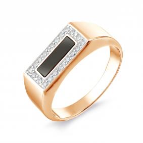 Золотое кольцо Karatov Т142042911 с фианитом Т142042911 фото