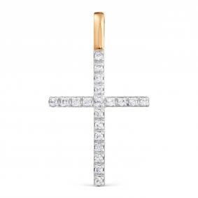 Золотая подвеска Karatov Т14206782 с фианитом Т14206782 фото