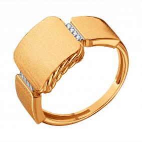 Золотое кольцо Karatov Т14261Д170 с фианитом Т14261Д170 фото