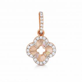 Золотая подвеска Karatov Т147636425 с фианитом Т147636425 фото