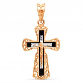 Золотая подвеска Karatov Т15006618 с эмалью Т15006618 фото