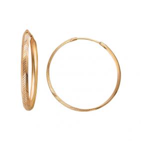 Золотые серьги ТД Эстет Т1С71066340 Т1С71066340 фото