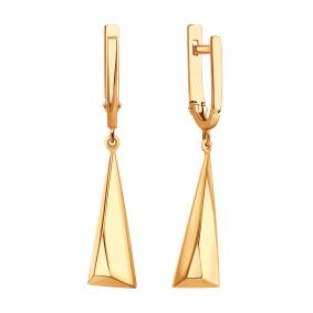 Золотые серьги Karatov Т20002Б355 Т20002Б355 фото