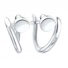 Серьги из белого золота Karatov Т30002Е113 Т30002Е113 фото