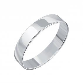 Обручальное кольцо из белого золота 4 мм Karatov Т300613928 Т300613928 фото