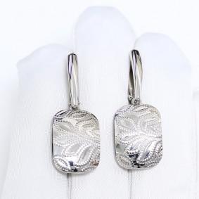 Серьги из белого золота Karatov Т30062Г956 Т30062Г956 фото