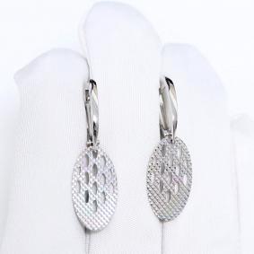 Серьги из белого золота Karatov Т30062Е272 Т30062Е272 фото