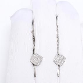 Серьги из белого золота Karatov Т30062Е276 Т30062Е276 фото