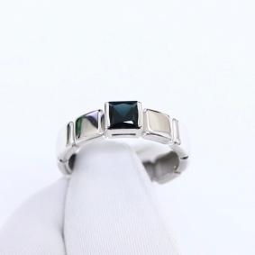Кольцо из белого золота Karatov Т30101Д490 с сапфиром Т30101Д490 фото