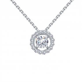 Из белого золота Karatov Т301112155-К с бриллиантом Т301112155-К фото