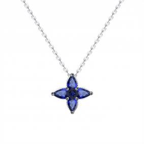 Из белого золота Karatov Т301112183-01-02 с сапфиром Т301112183-01-02 фото