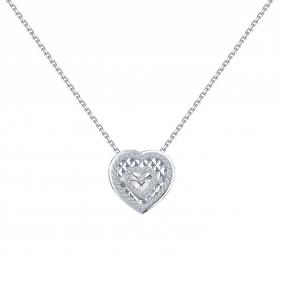 Колье из белого золота Karatov с танцующим бриллиантом Т301112217 Т301112217 фото