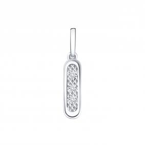 Подвеска из белого золота Karatov с танцующим бриллиантом Т305635800 Т305635800 фото