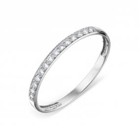 Кольцо из белого золота Karatov Т30701А611 с фианитом Т30701А611 фото