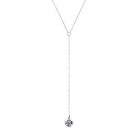 Колье из белого золота Karatov Т331112172-К с бриллиантом Т331112172-К фото