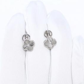 Серьги из белого золота Karatov Т33162Г442 с бриллиантом Т33162Г442 фото