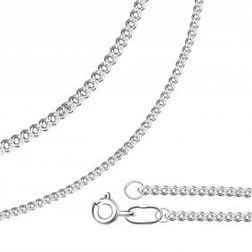 Цепь плетение Нонна из белого золота Ювелир Трейд Т3802030 Т3802030 фото