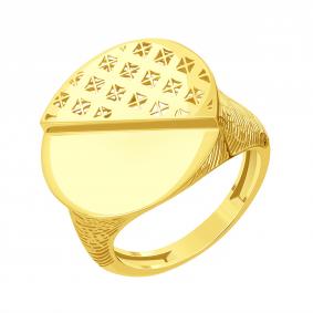 Кольцо из лимонного золота Karatov Т90001Б711 Т90001Б711 фото