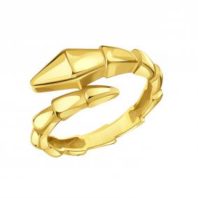 Кольцо Символ года Змея из лимонного золота Karatov Т90001Б883 Т90001Б883 фото
