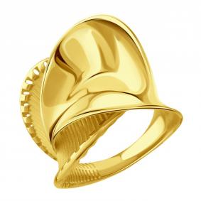 Кольцо из лимонного золота Karatov Т90001Д422 Т90001Д422 фото