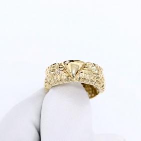 Кольцо из лимонного золота Karatov Т90001Д777 Т90001Д777 фото