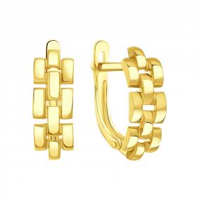 Серьги из лимонного золота Karatov Т90002Г242 Т90002Г242 фото