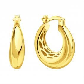 Серьги из лимонного золота Karatov Т90002Г259 Т90002Г259 фото