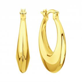 Серьги из лимонного золота Karatov Т90002Г618 Т90002Г618 фото