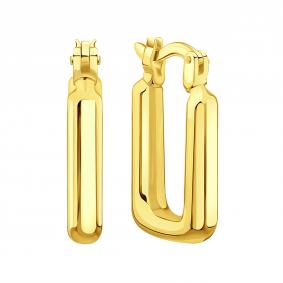 Серьги из лимонного золота Karatov Т90002Г619 Т90002Г619 фото