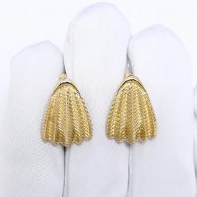 Серьги из лимонного золота Karatov Т90002Е091 Т90002Е091 фото