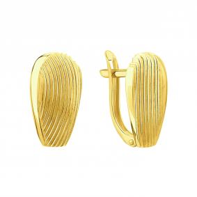 Серьги из лимонного золота Karatov Т90002Е093 Т90002Е093 фото