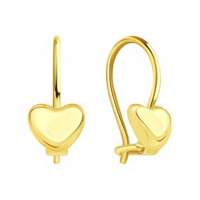 Серьги из лимонного золота Karatov Т90002Е520 Т90002Е520 фото