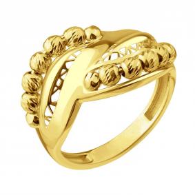 Кольцо из лимонного золота Karatov Т90061Д525 Т90061Д525 фото