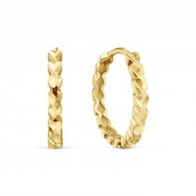 Серьги из лимонного золота Karatov Т900629455 Т900629455 фото