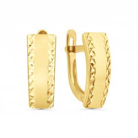 Серьги из лимонного золота Karatov Т900629573 Т900629573 фото