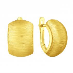 Серьги из лимонного золота Karatov Т90062Г124 Т90062Г124 фото