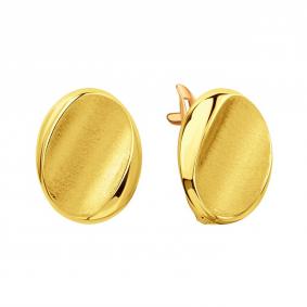 Серьги из лимонного золота Karatov Т90062Е099 Т90062Е099 фото