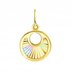 Подвеска из лимонного золота Karatov Т900636396 Т900636396 фото