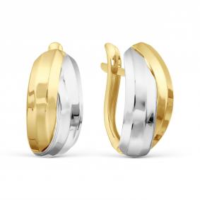 Серьги из лимонного золота Karatov Т930028611 Т930028611 фото