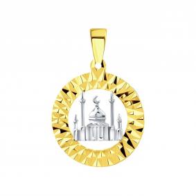 Подвеска из лимонного золота Karatov Т930636327 Т930636327 фото