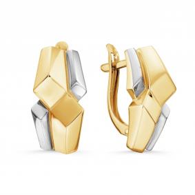 Серьги из лимонного золота Karatov Т94002В035 Т94002В035 фото