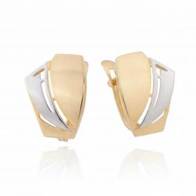 Серьги из лимонного золота Karatov Т94002Е574 Т94002Е574 фото