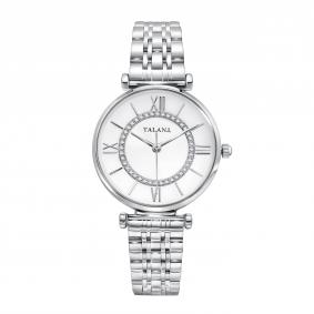 Часы из стали TALANT ТЧ1860201 с ювелирным кристаллом ТЧ1860201 фото