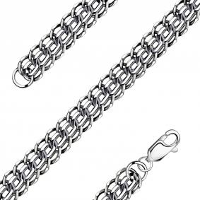 Цепь плетение Питон из черненого серебра NOVIKOV ЦА033 ЦА033 фото