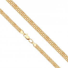 Золотая цепь плетение Бисмарк Karatov ЦБМ40512035 ЦБМ40512035 фото