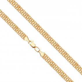 Золотая цепь плетение Бисмарк Karatov ЦБМ40512050 ЦБМ40512050 фото