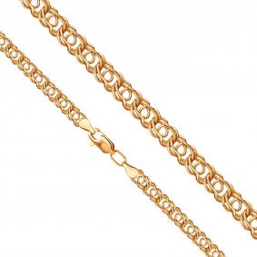 Золотая цепь плетение Бисмарк Karatov ЦГР10210070 ЦГР10210070 фото