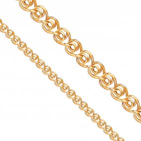 Золотая цепь плетение Лав Karatov ЦЛВ10512030 ЦЛВ10512030 фото