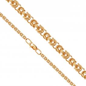 Золотая цепь плетение Византийская Karatov ЦПВЗ00110050 ЦПВЗ00110050 фото